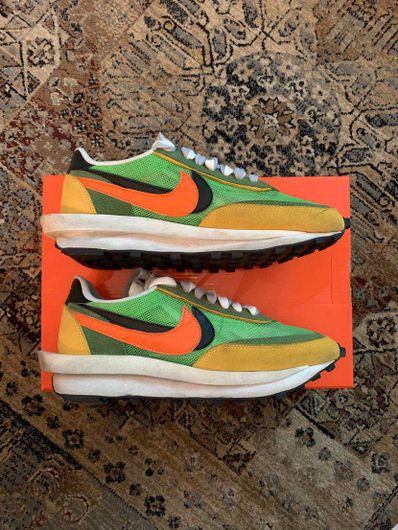 sacai × Nike LDV Waffle "Green"