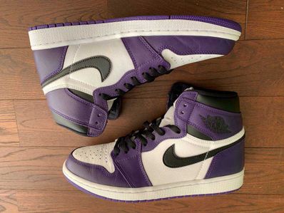 Nike Air Jordan 1 Retro High OG "Court Purple White/Black" (2020)