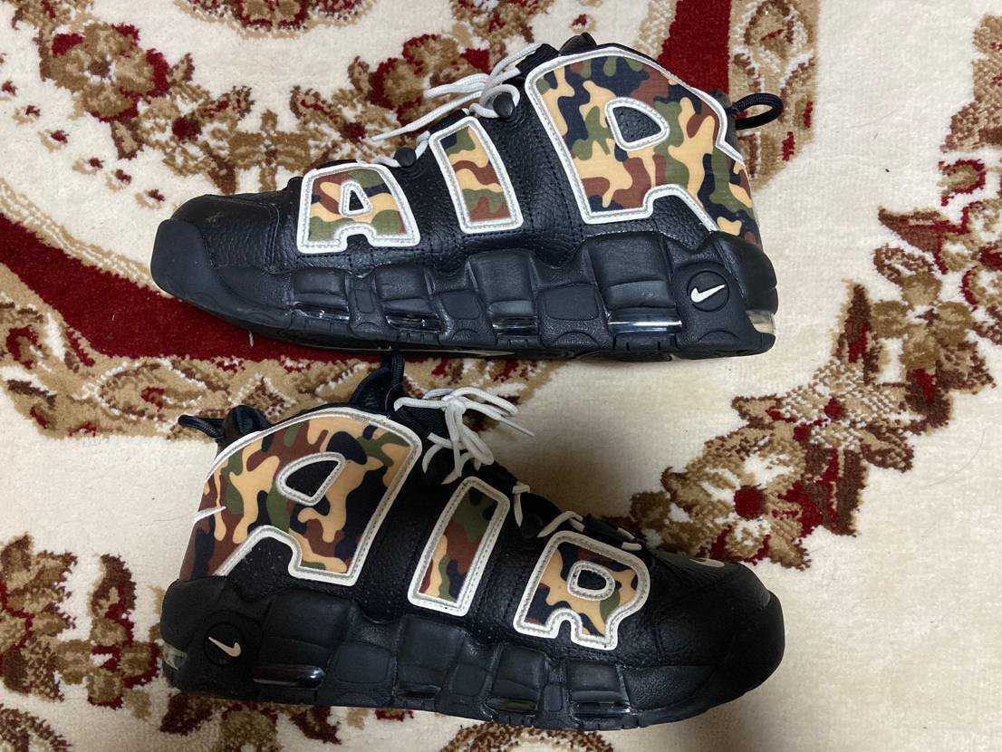 NIKE AIR MORE UPTEMPO "BLACK CAMO"