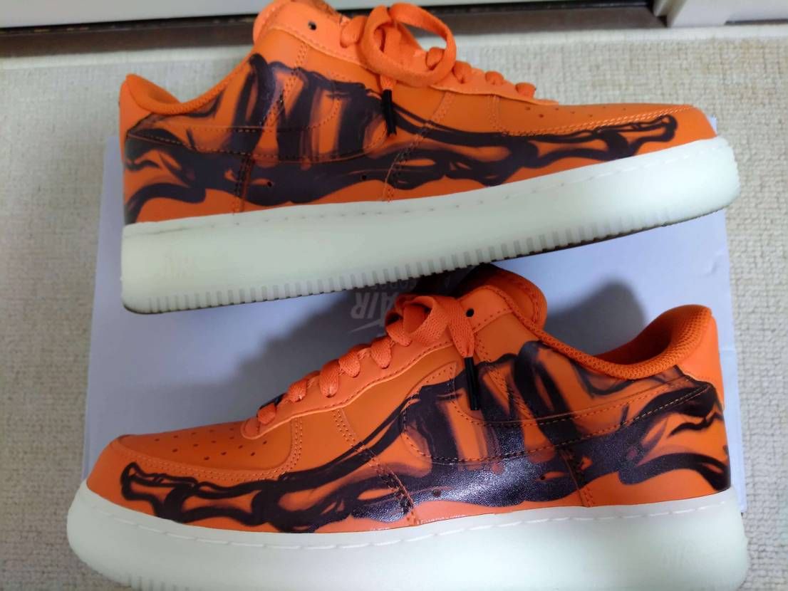 Nike Air Force 1 Low "Orange Skelton"