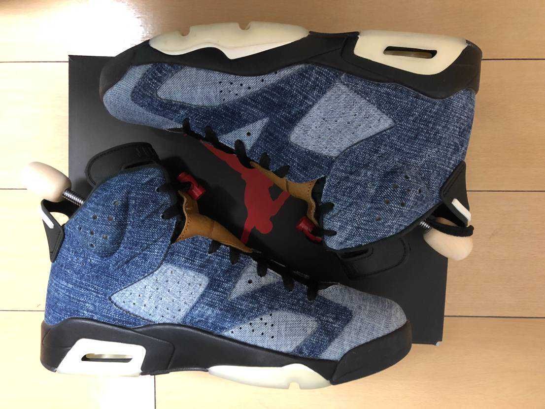 NIKE AIR JORDAN 6 "WASHED DENIM"