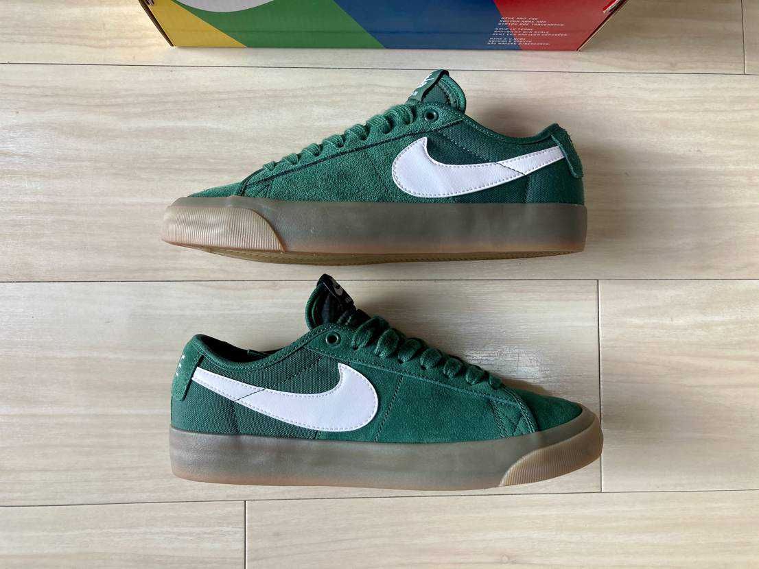 Nike SB Zoom Blazer Low Pro GT QS "Green Gum"