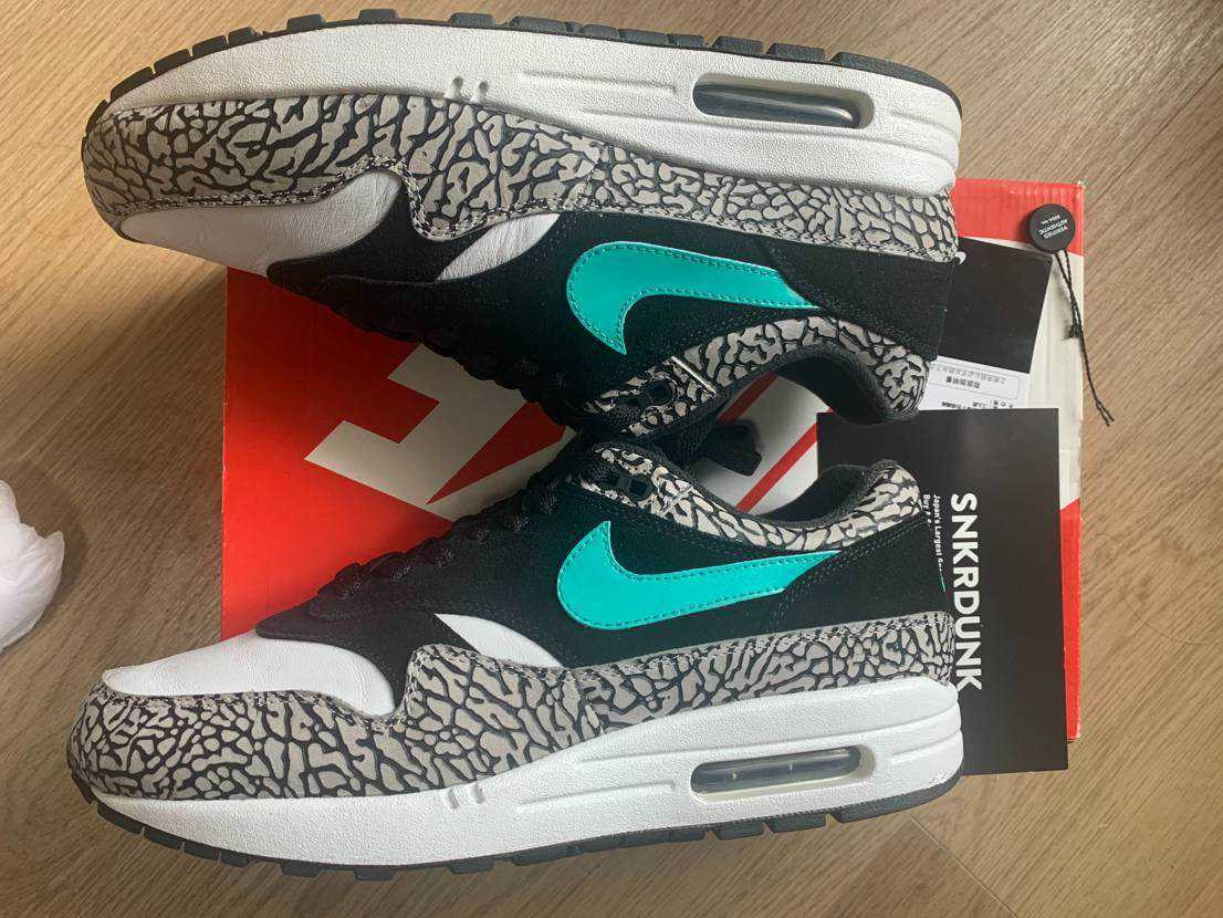 atmos × Nike Air Max 1 Premium Retro "Elephant/Safari" (2017)