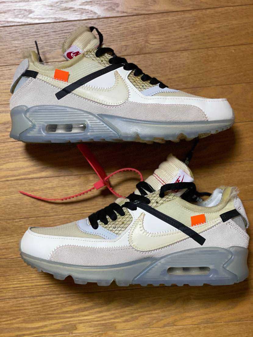 Off-White × Nike Air Max 90 "The 10/Sail"