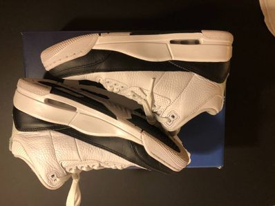 Fragment × Nike Air Jordan 3 "White/Black"