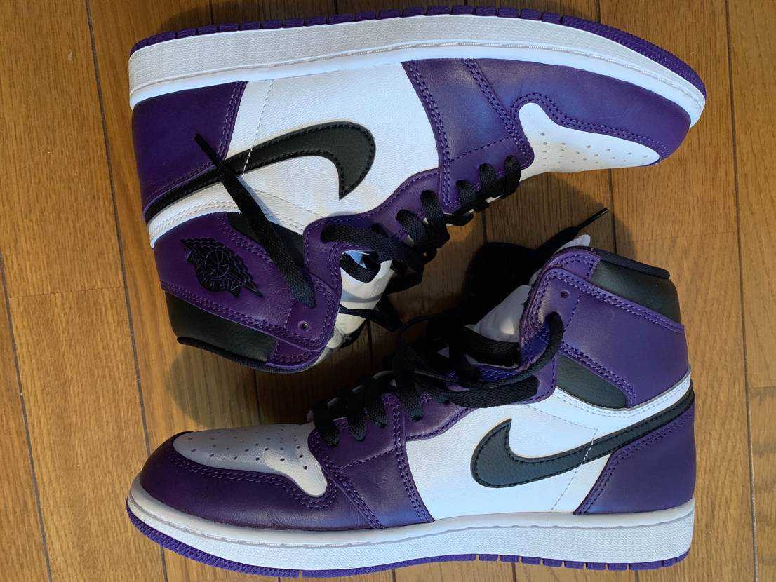 Nike Air Jordan 1 Retro High OG "Court Purple White/Black" (2020)   