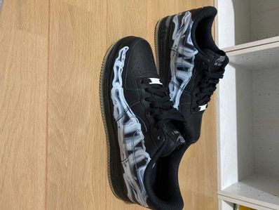 Nike Air Force 1 Low "Black Skeleton"