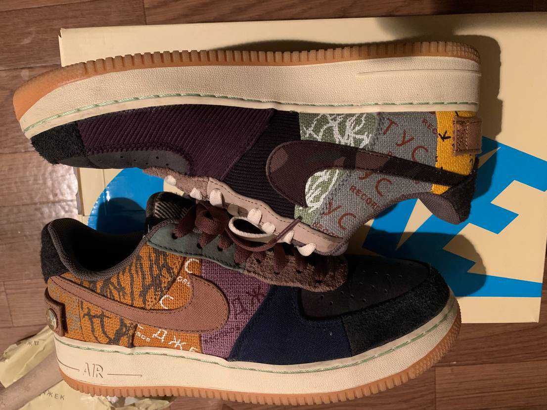 Travis Scott × Nike Air Force 1 Low Cactus Jack "Multi Color"