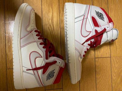 Nike Air Jordan 1 Retro High OG "Sail/University Red"
