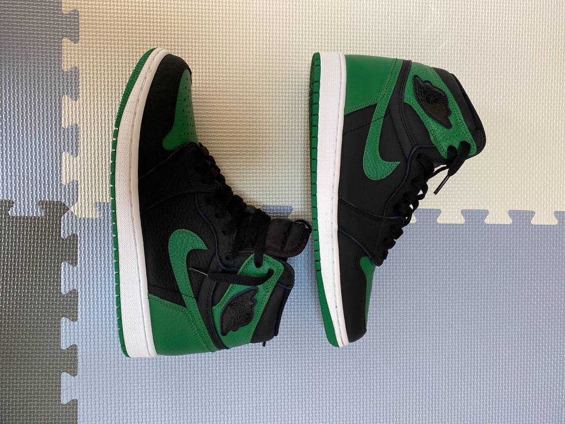 Nike Air Jordan 1 Retro High OG "Black/Pine Green" (2020)      