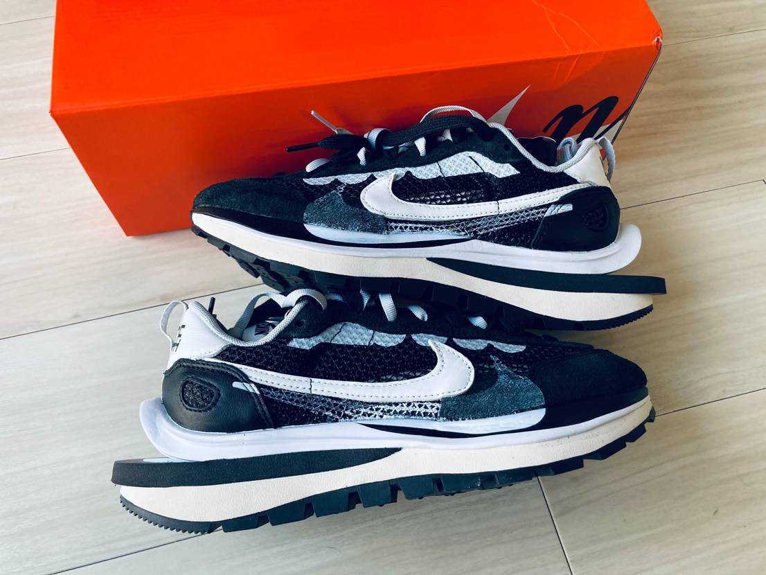 sacai × Nike Vapor Waffle "Black and White"