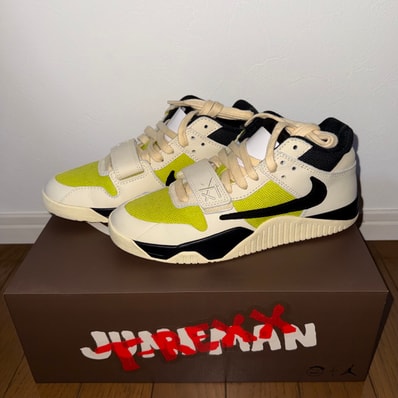 Travis Scott × Nike Jordan Jumpman Jack TR CJ1 T-Rexx "Bright Cactus"