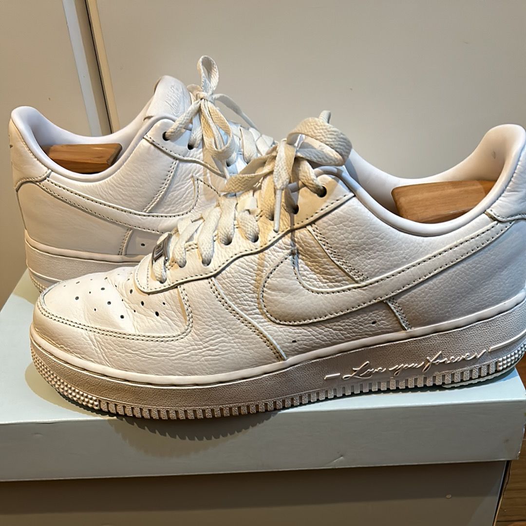 Drake NOCTA × Nike Air Force 1 Low "Love You Forver/White"
