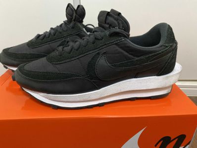 sacai × Nike LDV Waffle "Triple Black"