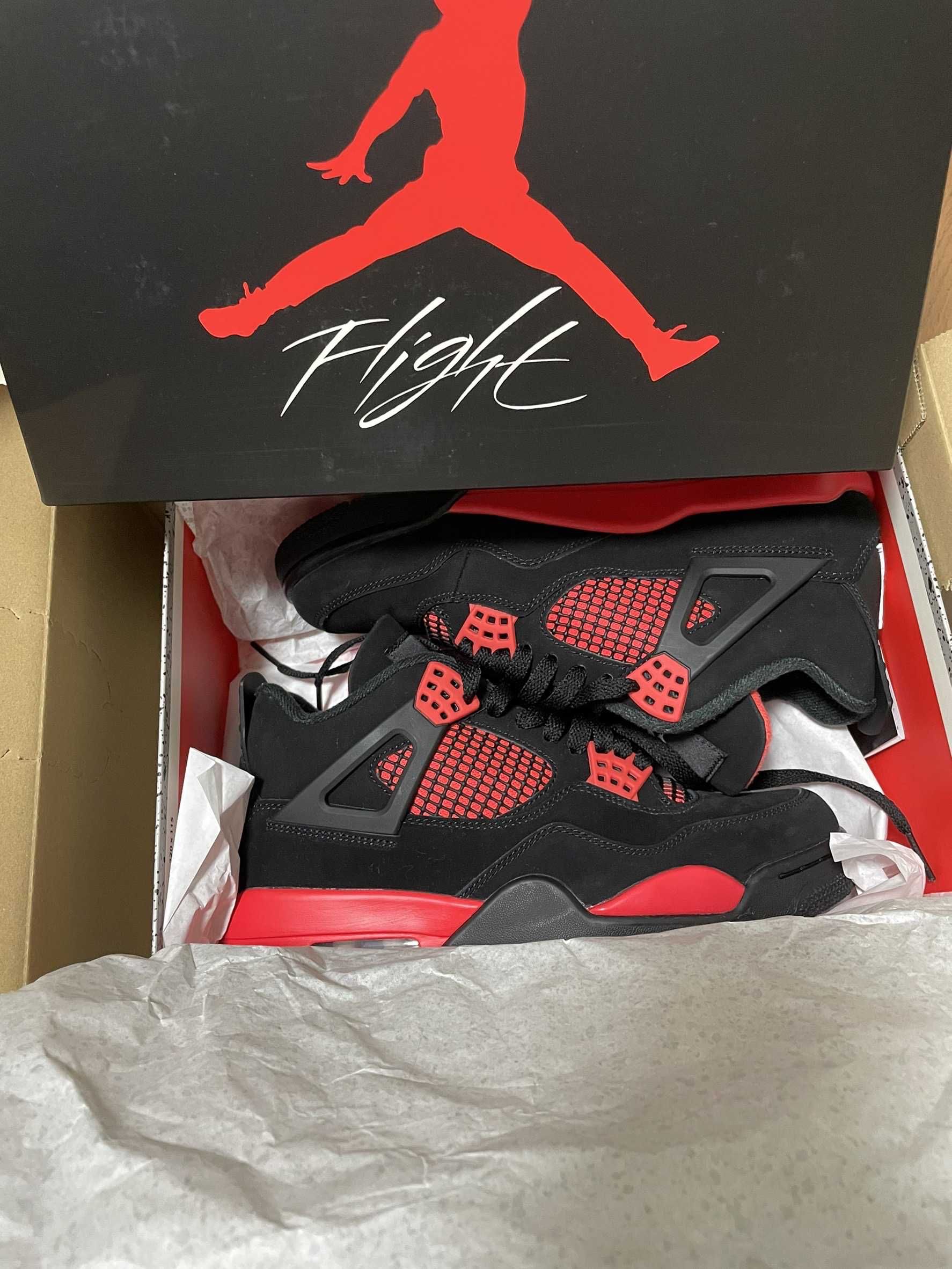 Nike Air Jordan 4 "Red Thunder/Crimson"