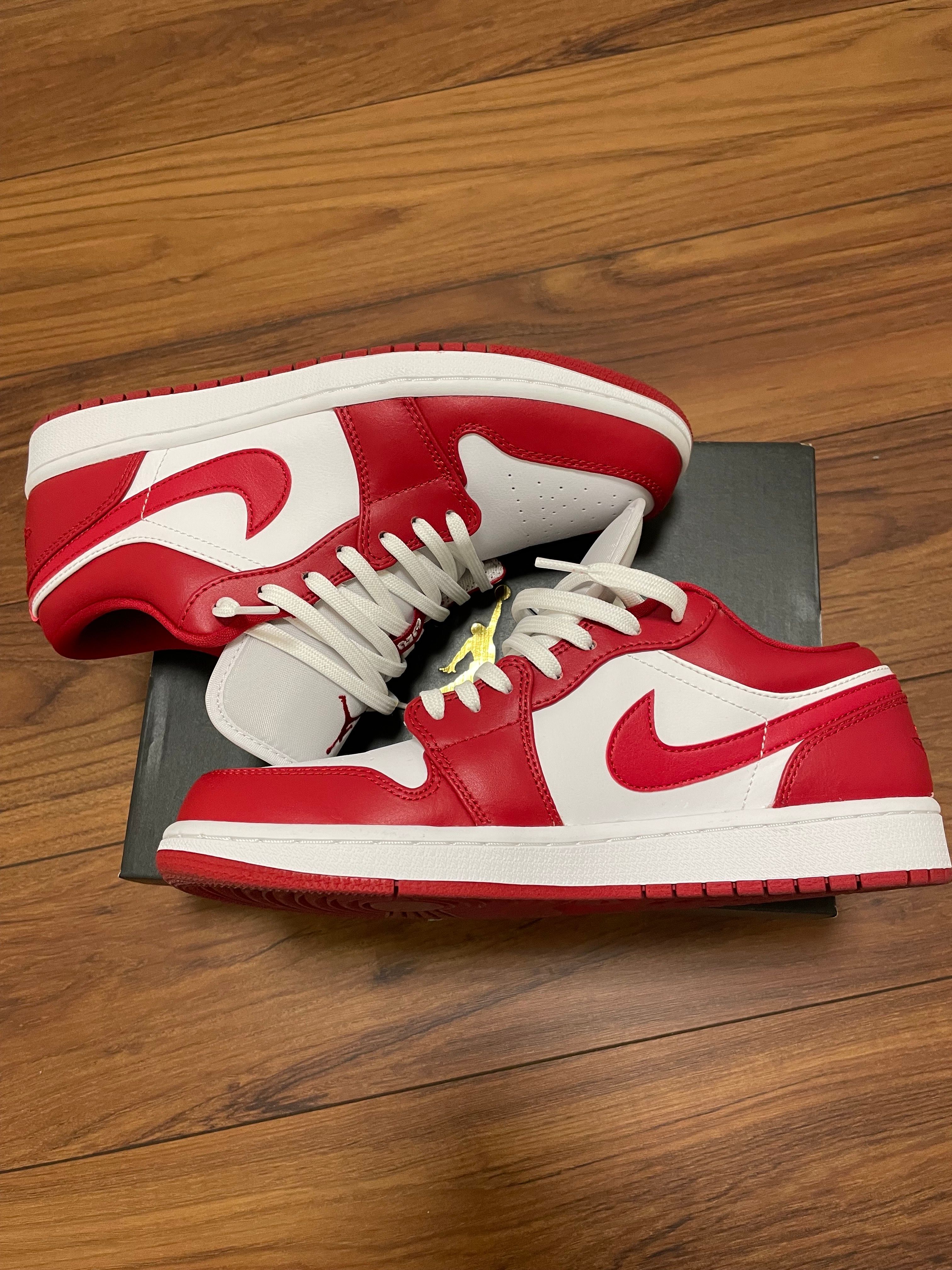 Nike Air Jordan 1 Low "Gym Red/White"