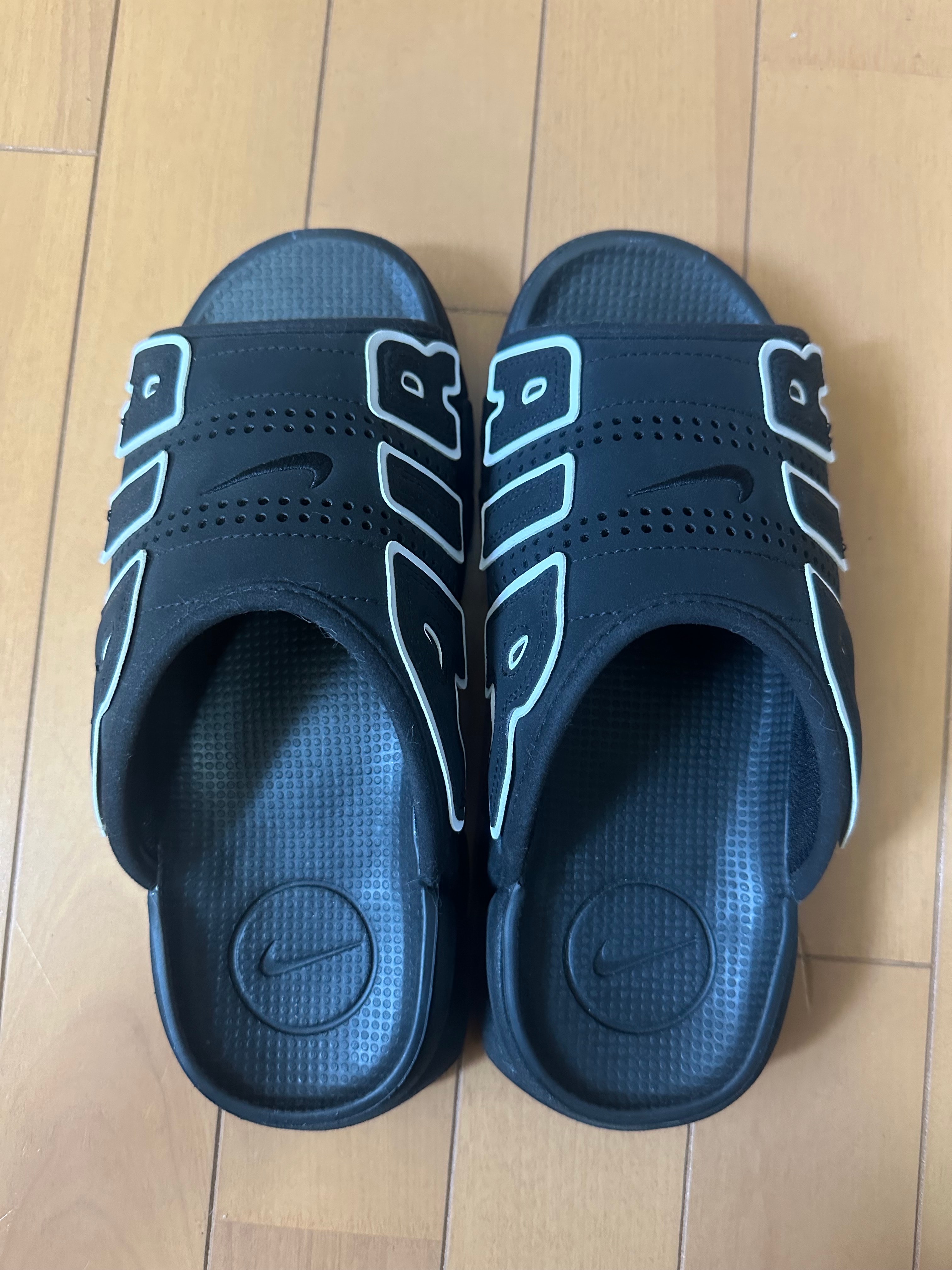 Nike Air More Uptempo Slide "Black" (DV2132-001/DV2137-001)