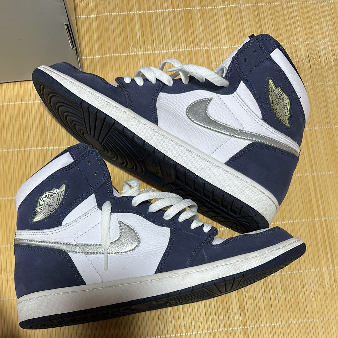 Nike Air Jordan 1 High OG CO.JP "White/Midnight Navy" (2020)(ブリーフケースなし)