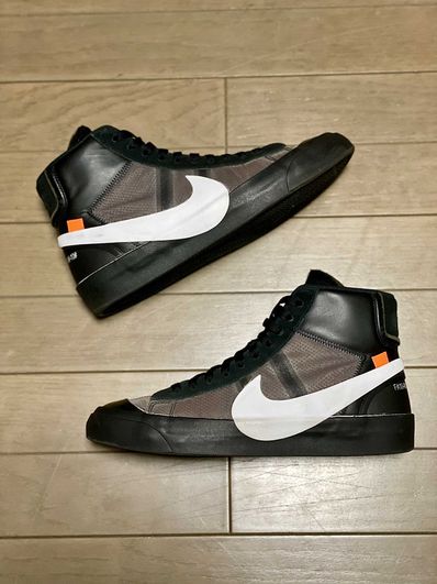Off-White × Nike Blazer Studio Mid "Grim Reaper"