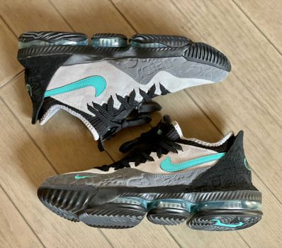 ATMOS × NIKE LEBRON 16 LOW EP "CLEAR JADE"