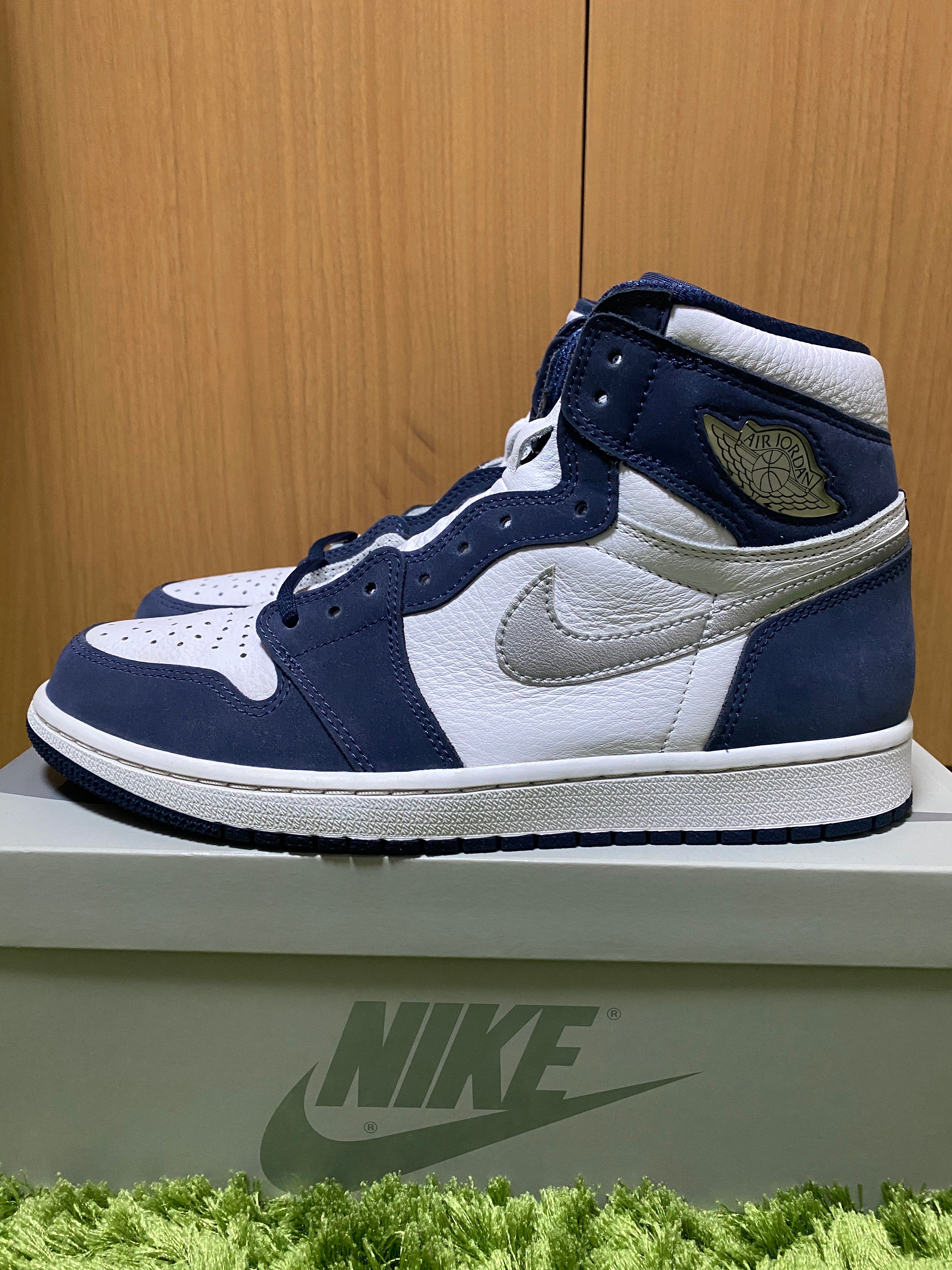 Nike Air Jordan 1 High OG CO.JP "White/Midnight Navy" (2020)(ブリーフケースなし)