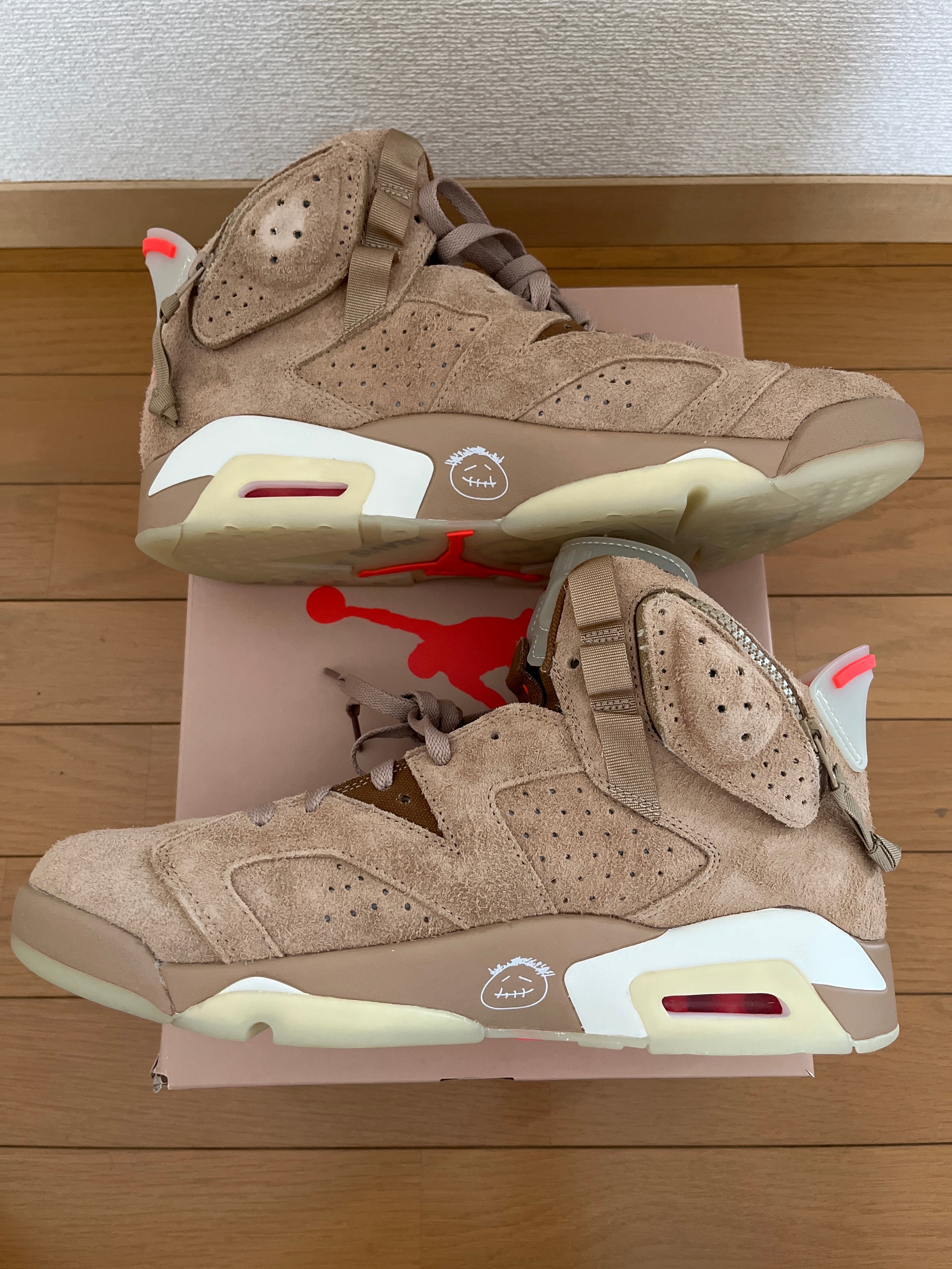 Travis Scott × Nike Air Jordan 6 "British Khaki"