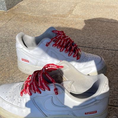 Supreme × Nike Air Force 1 Low "White"