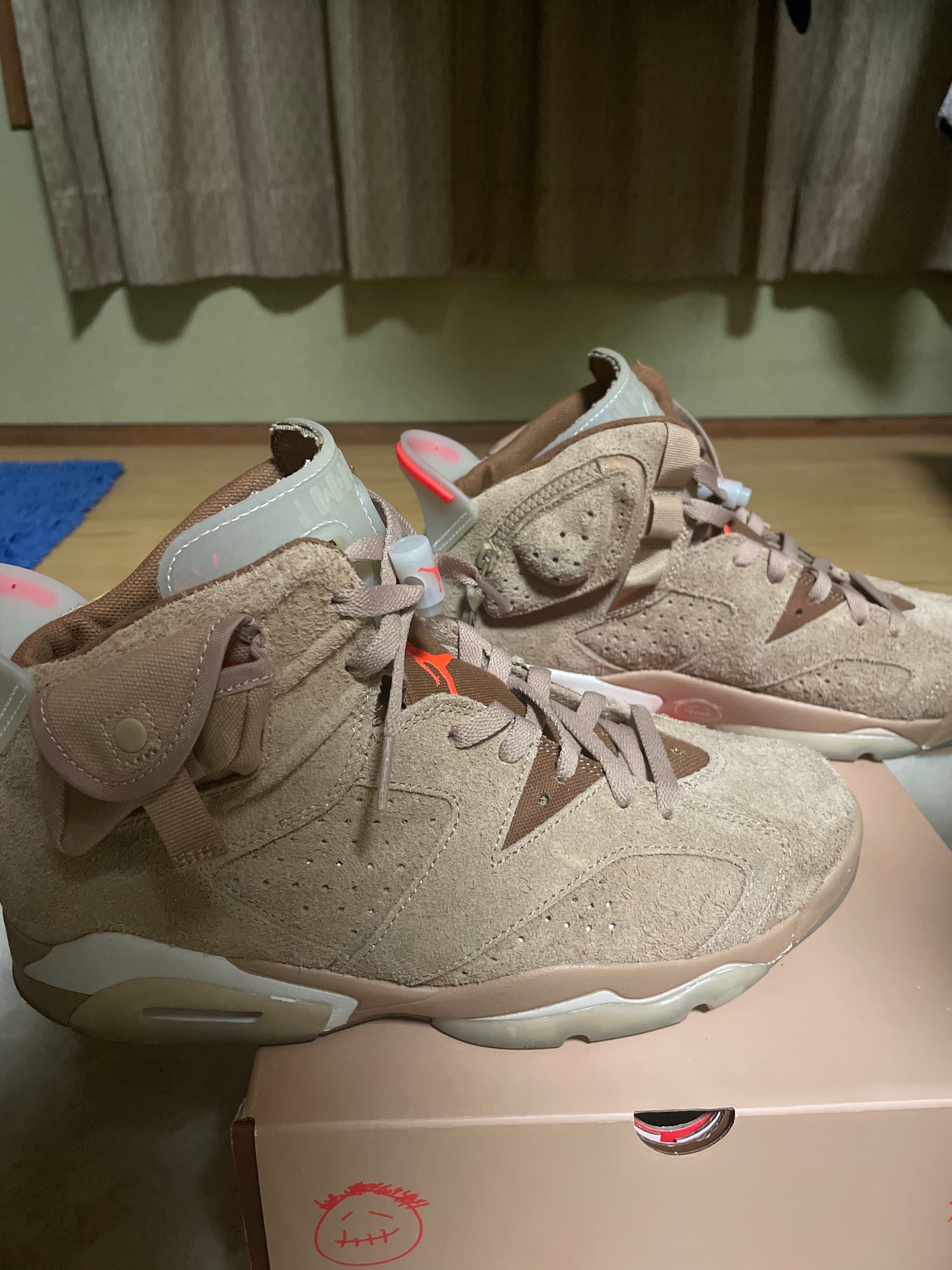 Travis Scott × Nike Air Jordan 6 "British Khaki"
