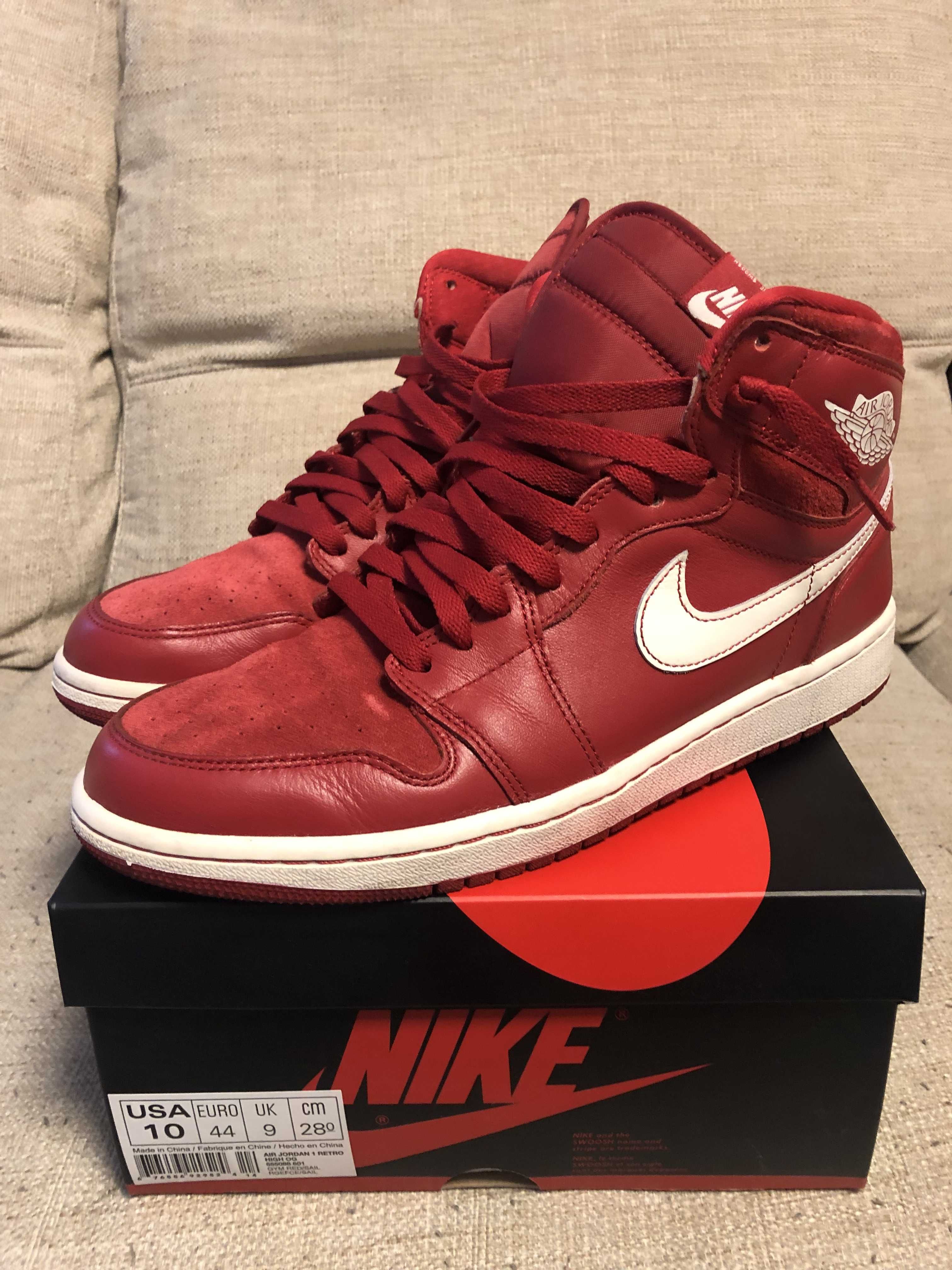 Nike Air Jordan 1 Retro High "Gym Red"