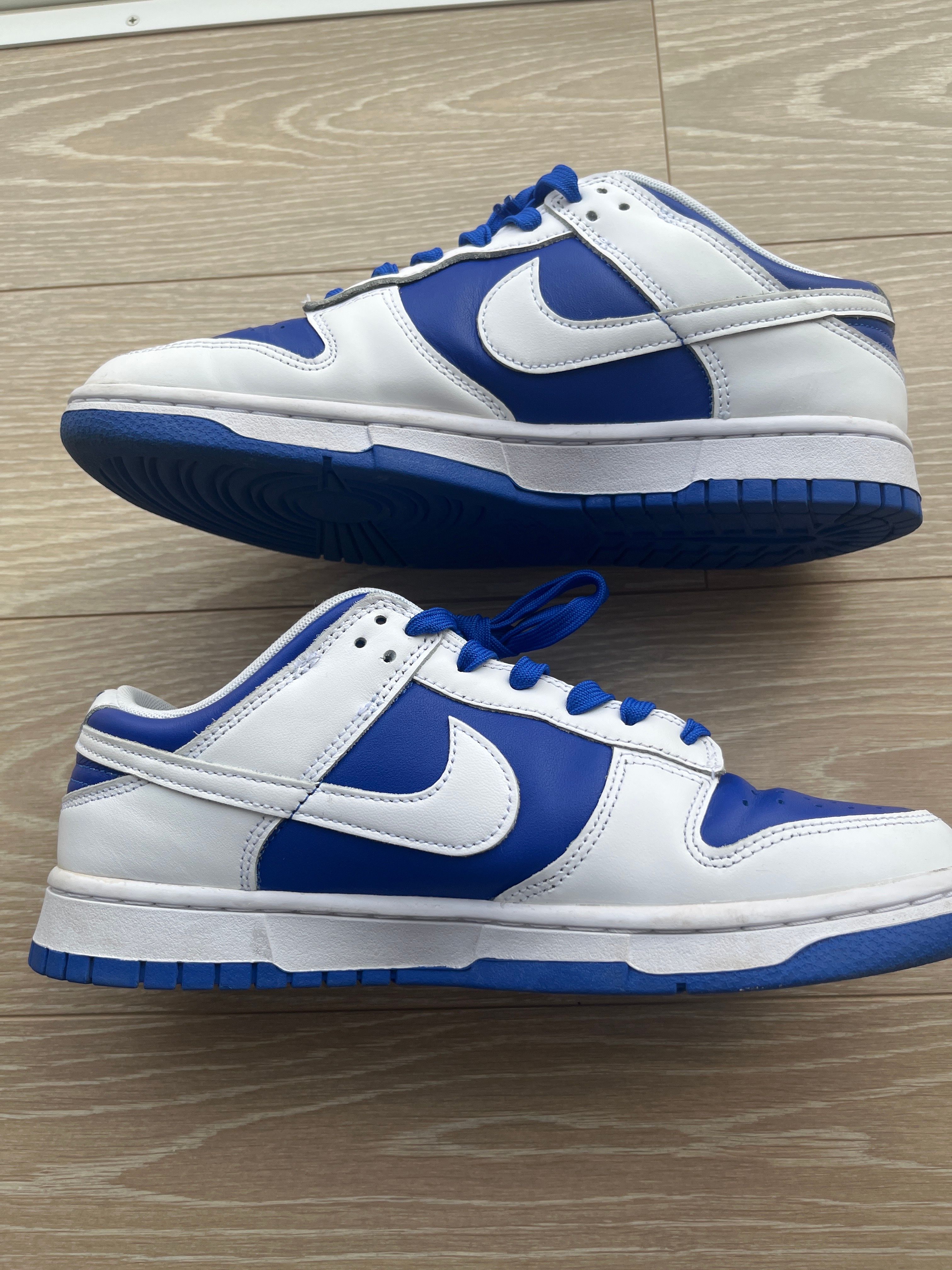 Nike Dunk Low Retro "Racer Blue and White"