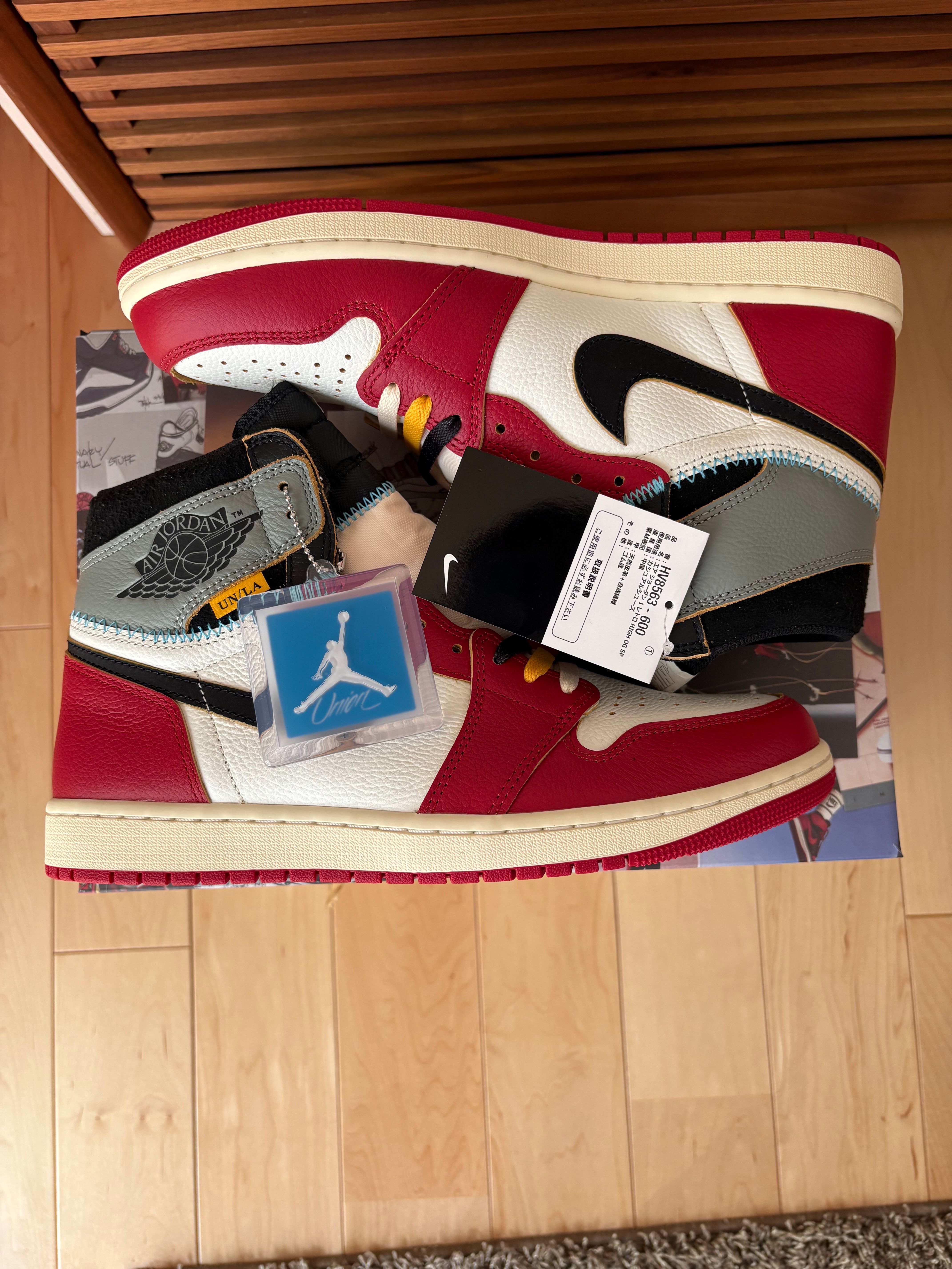 UNION × Nike Air Jordan 1 Retro High OG "Chicago/Shadow"