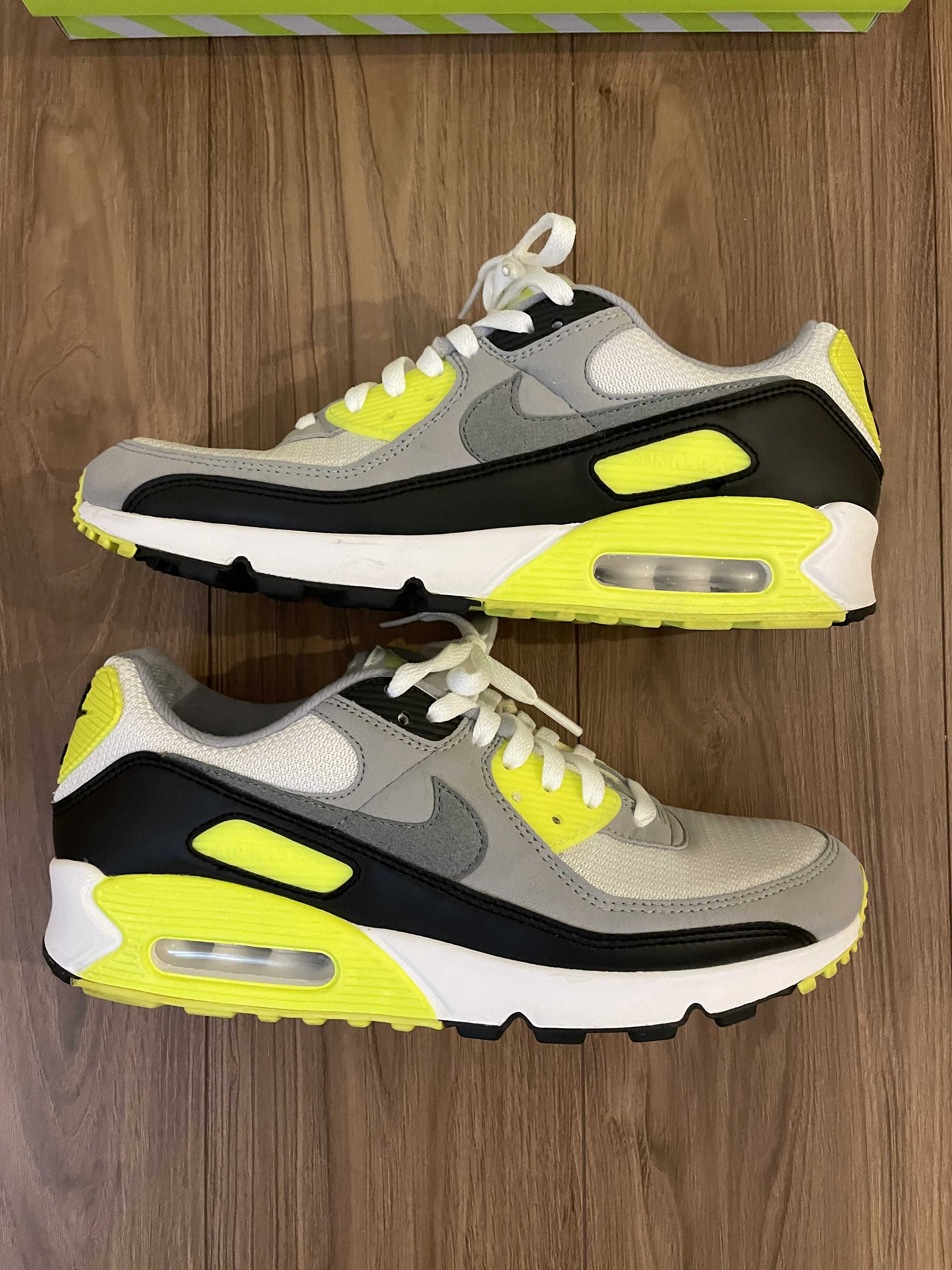 NIKE AIR MAX 90 "VOLT/PARTICLE GREY"