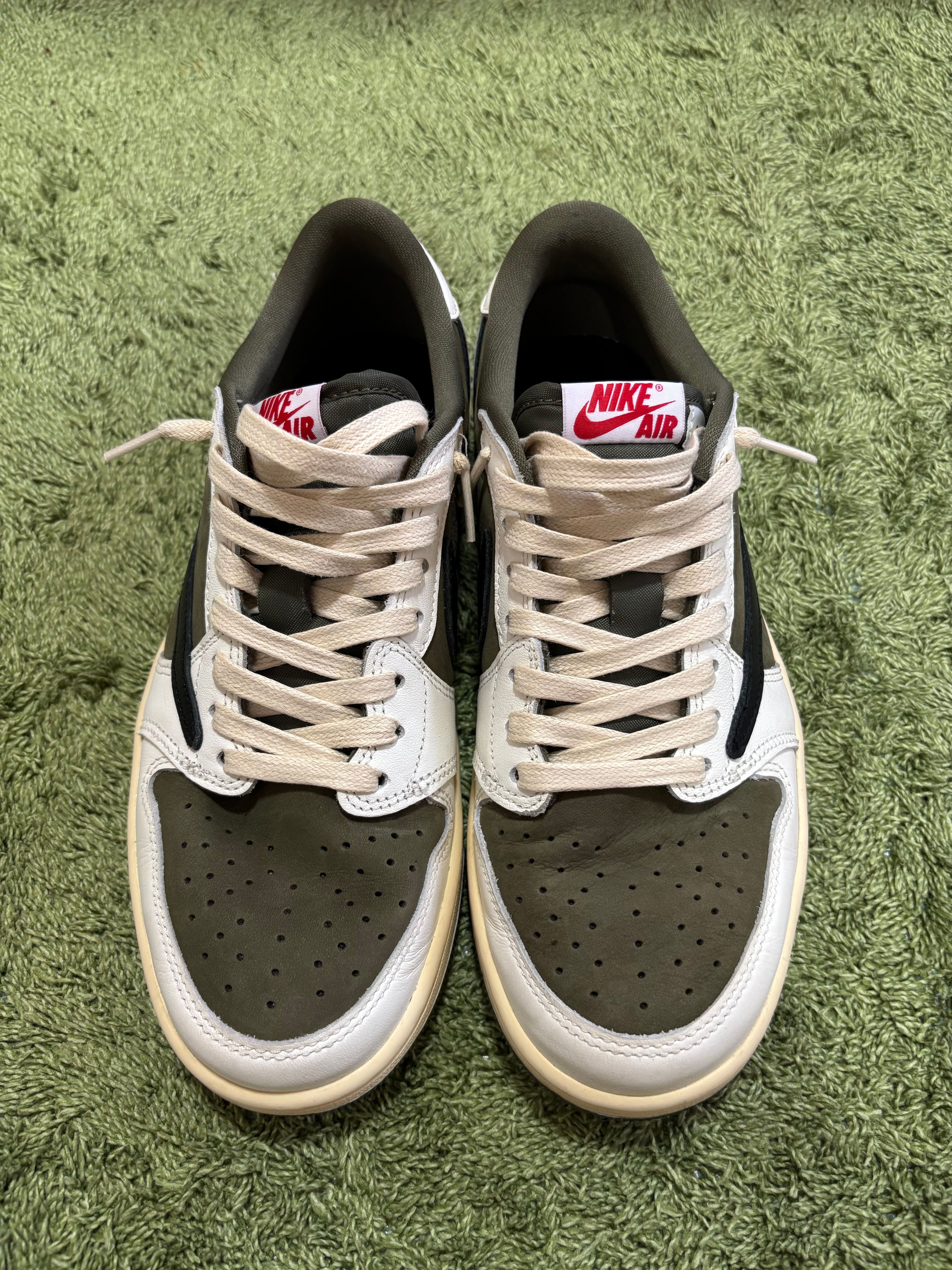 Travis Scott × Nike Air Jordan 1 Low OG SP "Reverse Olive"