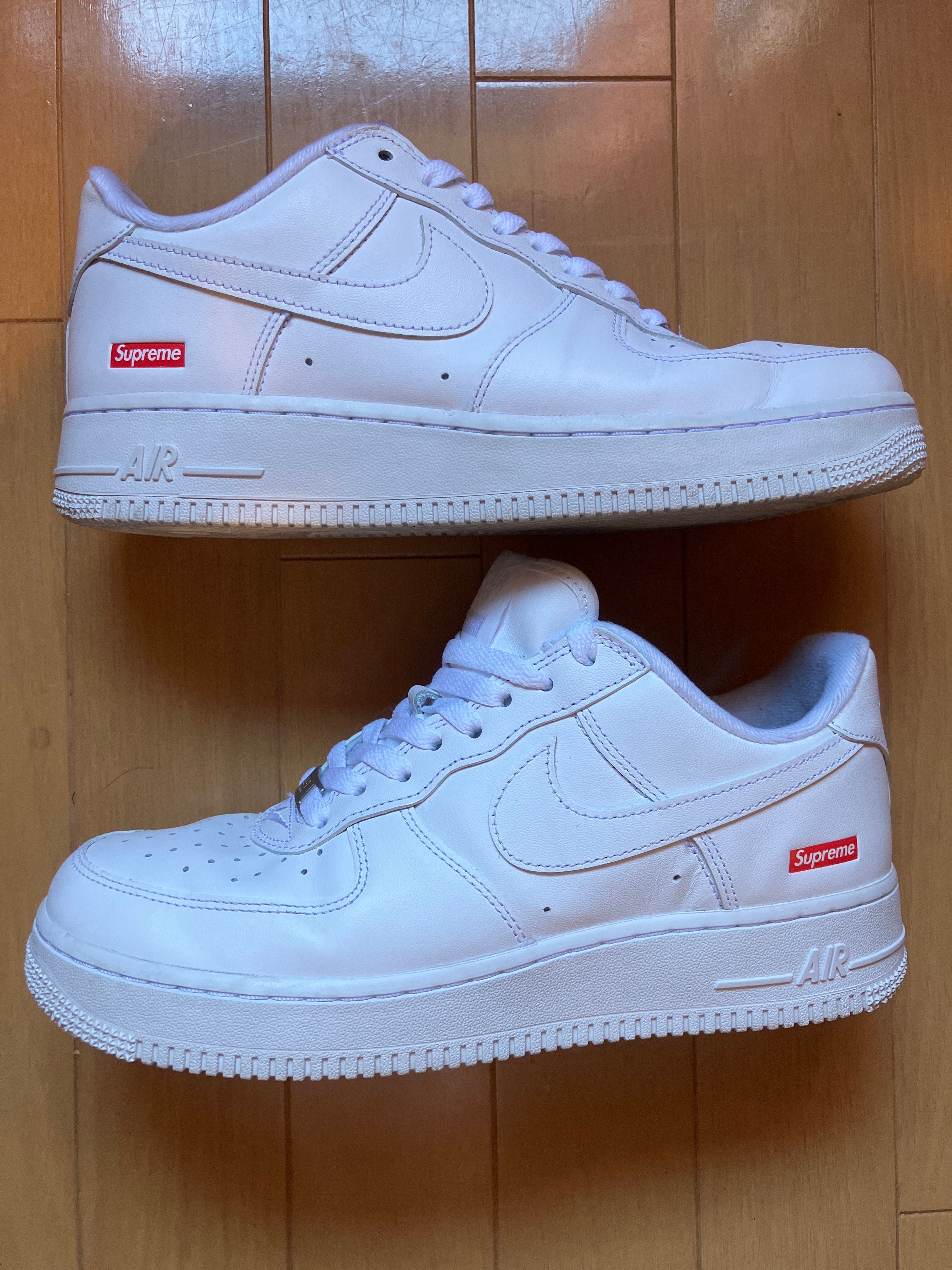 Supreme × Nike Air Force 1 Low "White"