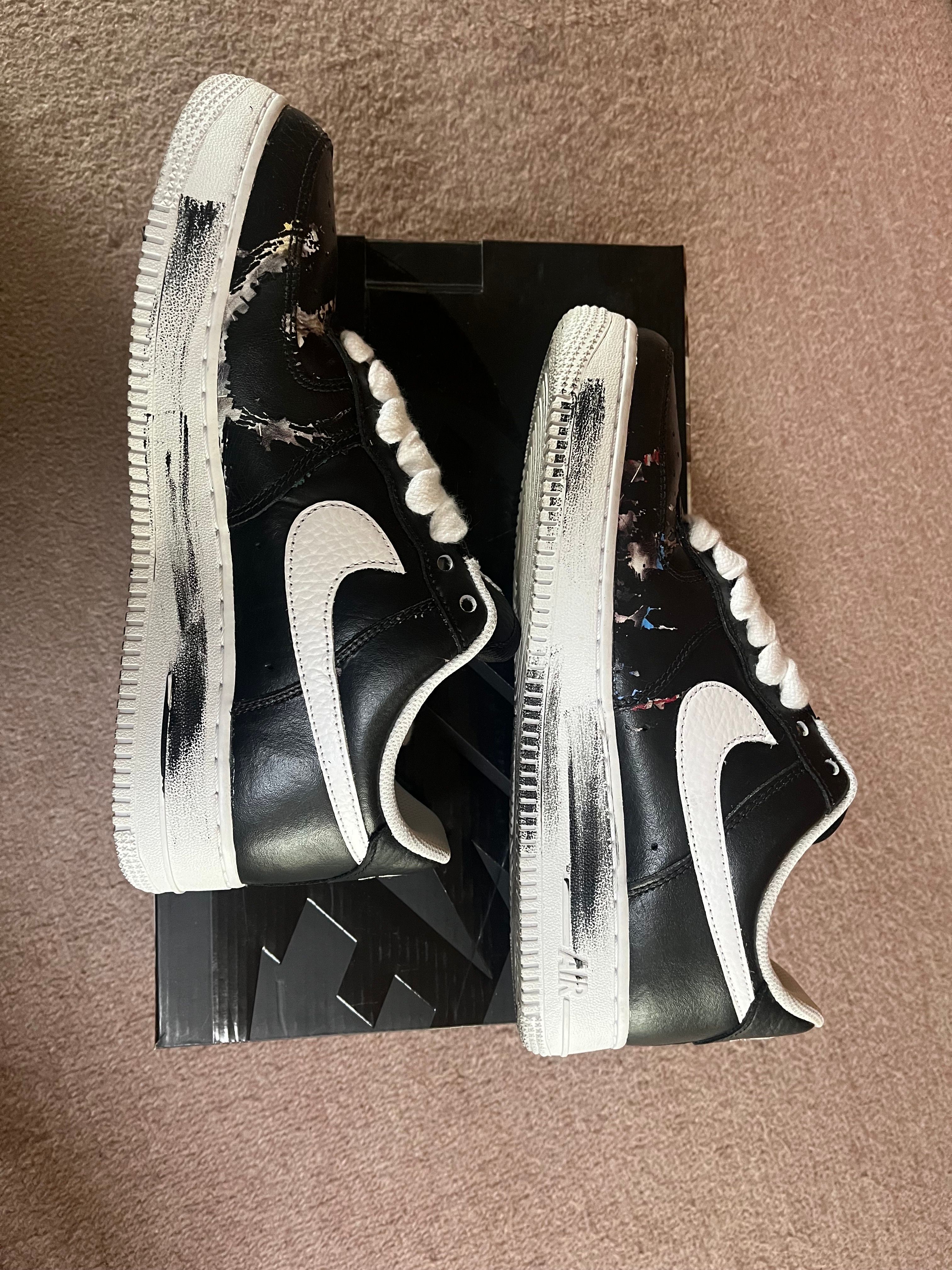 PEACEMINUSONE × Nike Air Force 1 Low Para Noise "Black" / G-DRAGON