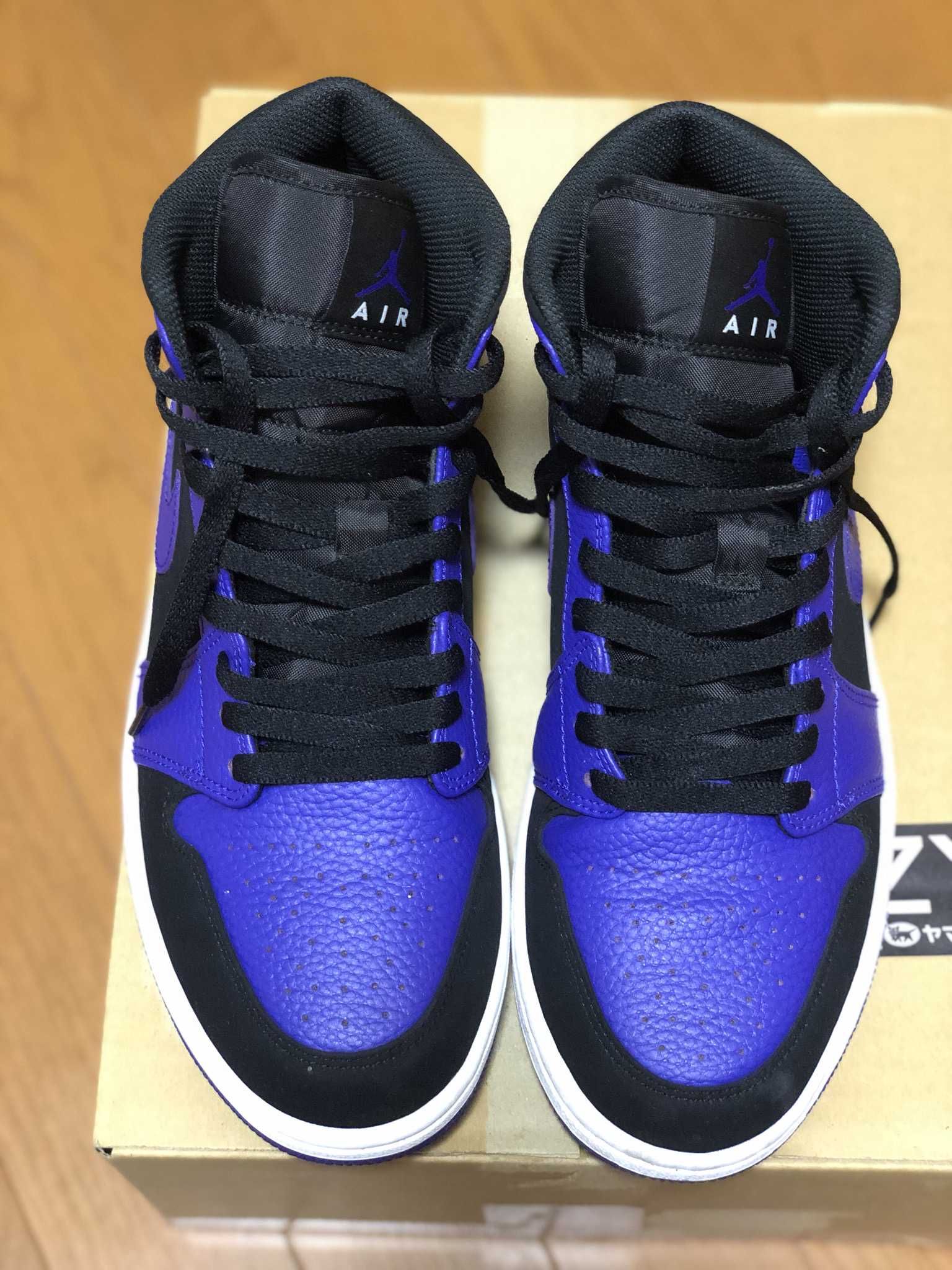 Nike Air Jordan 1 Mid "Black Dark Concord"