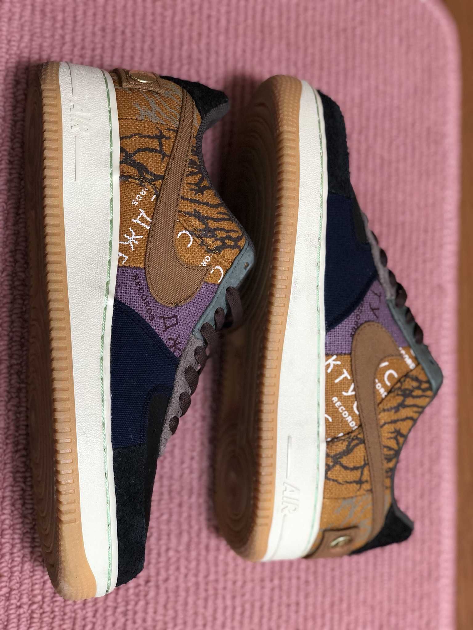 Travis Scott × Nike Air Force 1 Low Cactus Jack "Multi Color"