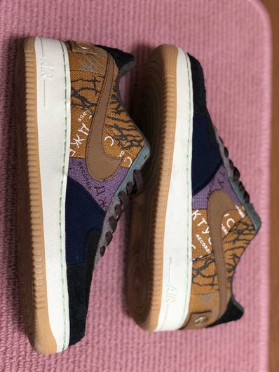 Travis Scott × Nike Air Force 1 Low Cactus Jack "Multi Color"