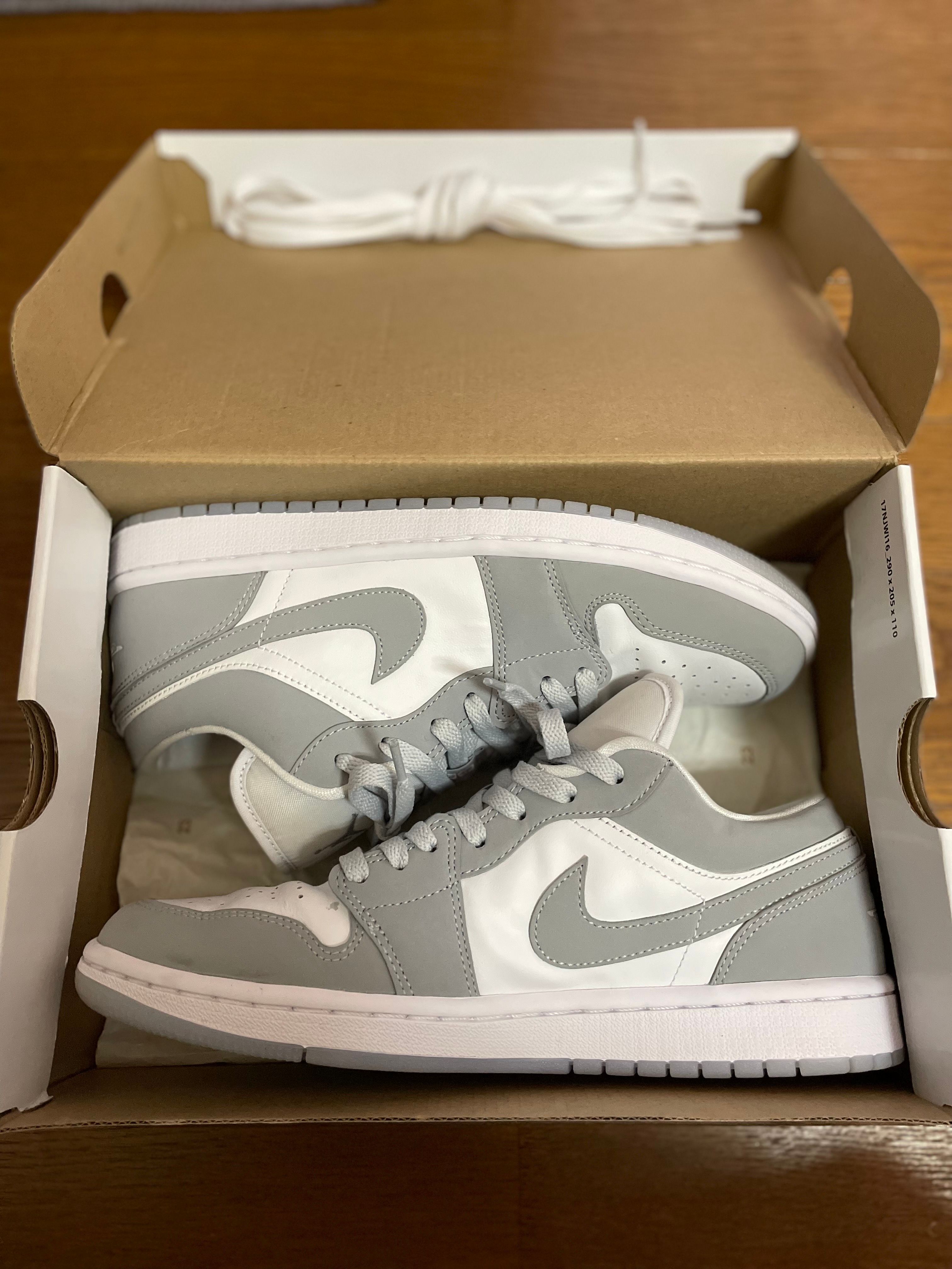 Nike Women's Air Jordan 1 Low "Wolf Grey"