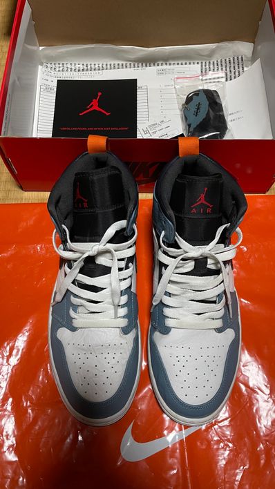 FACETASM × Nike Air Jordan 1 Mid "White/Navy"