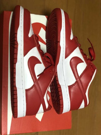 Nike Dunk Low SP "White and University Red"