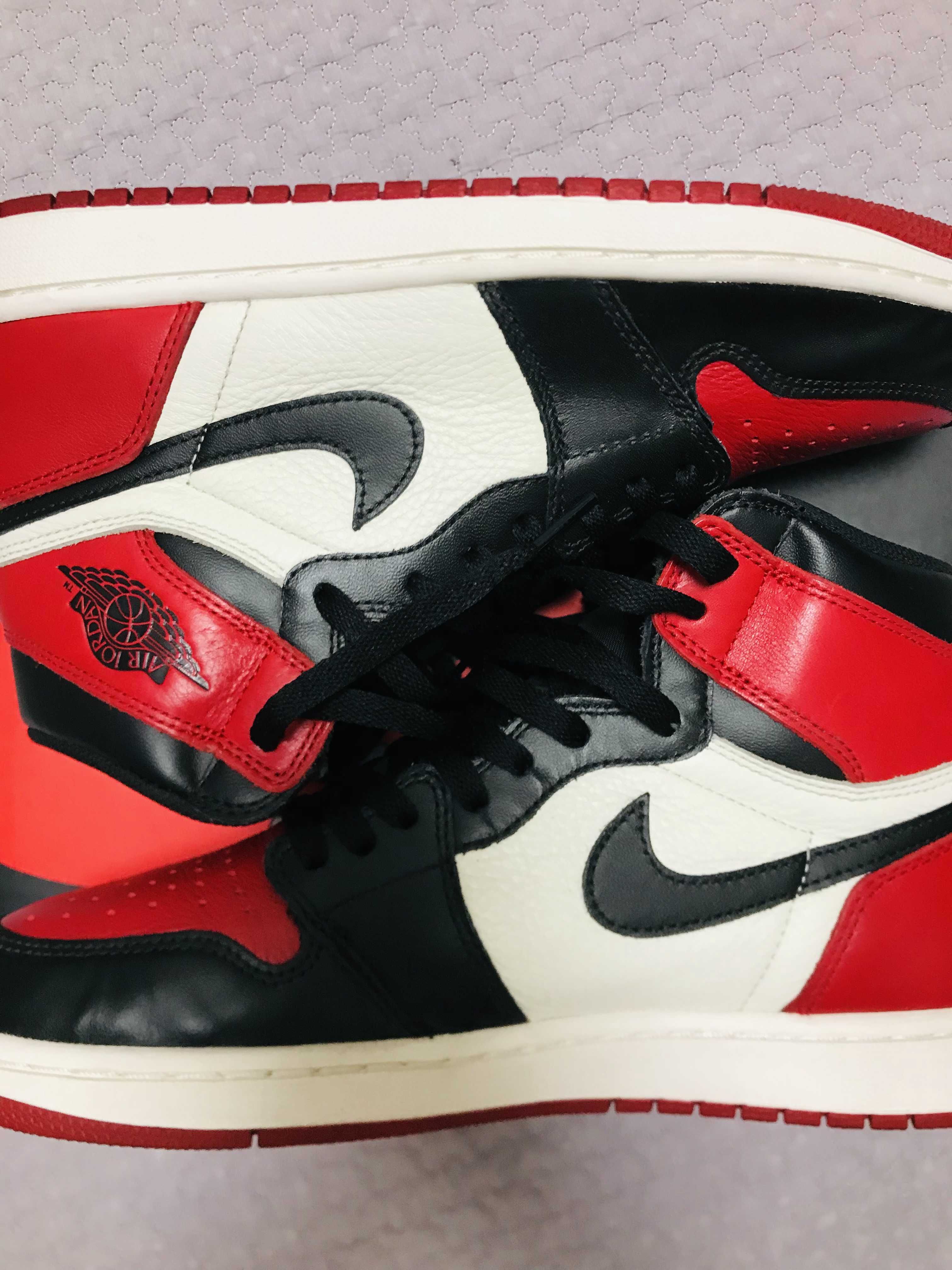 Nike Air Jordan 1 Retro High OG "Bred Toe"