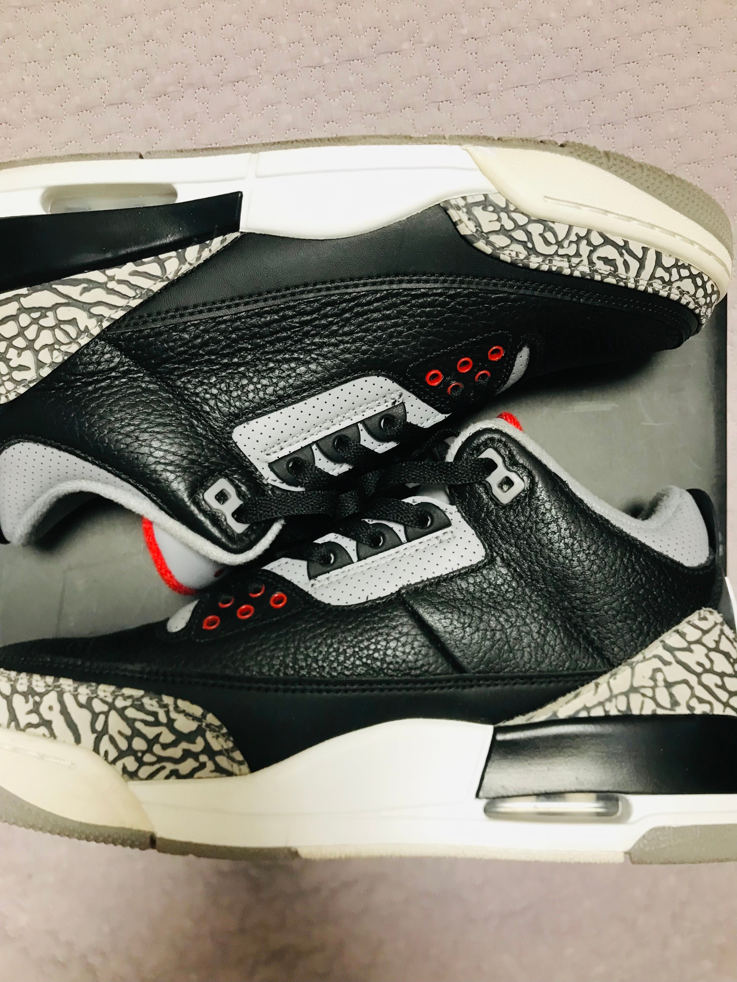 Nike Air Jordan 3 Retro OG "Black Cement" (2018)