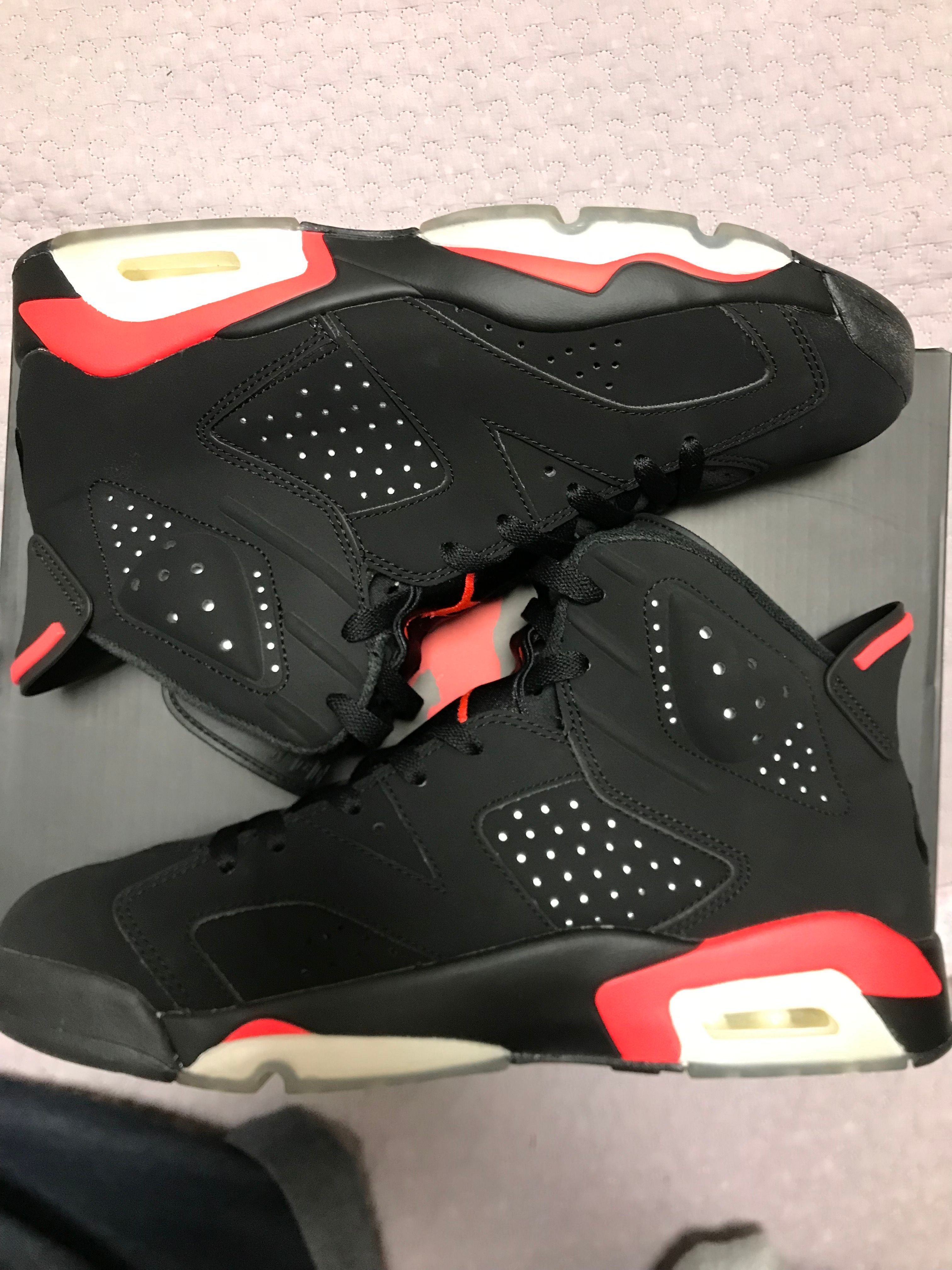Nike Air Jordan 6 Retro OG "Black/Infrared"