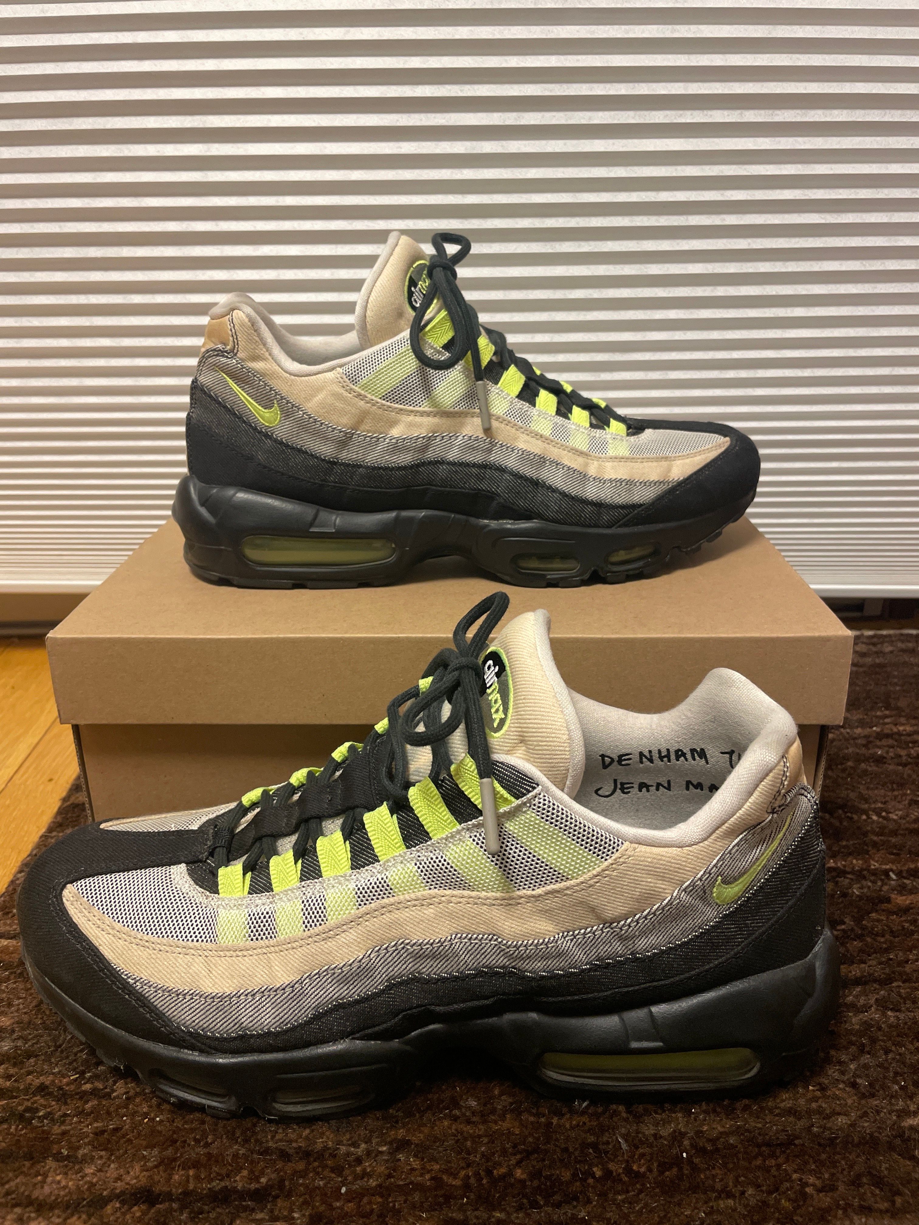 DENHAM × Nike Air Max 95 "Volt"