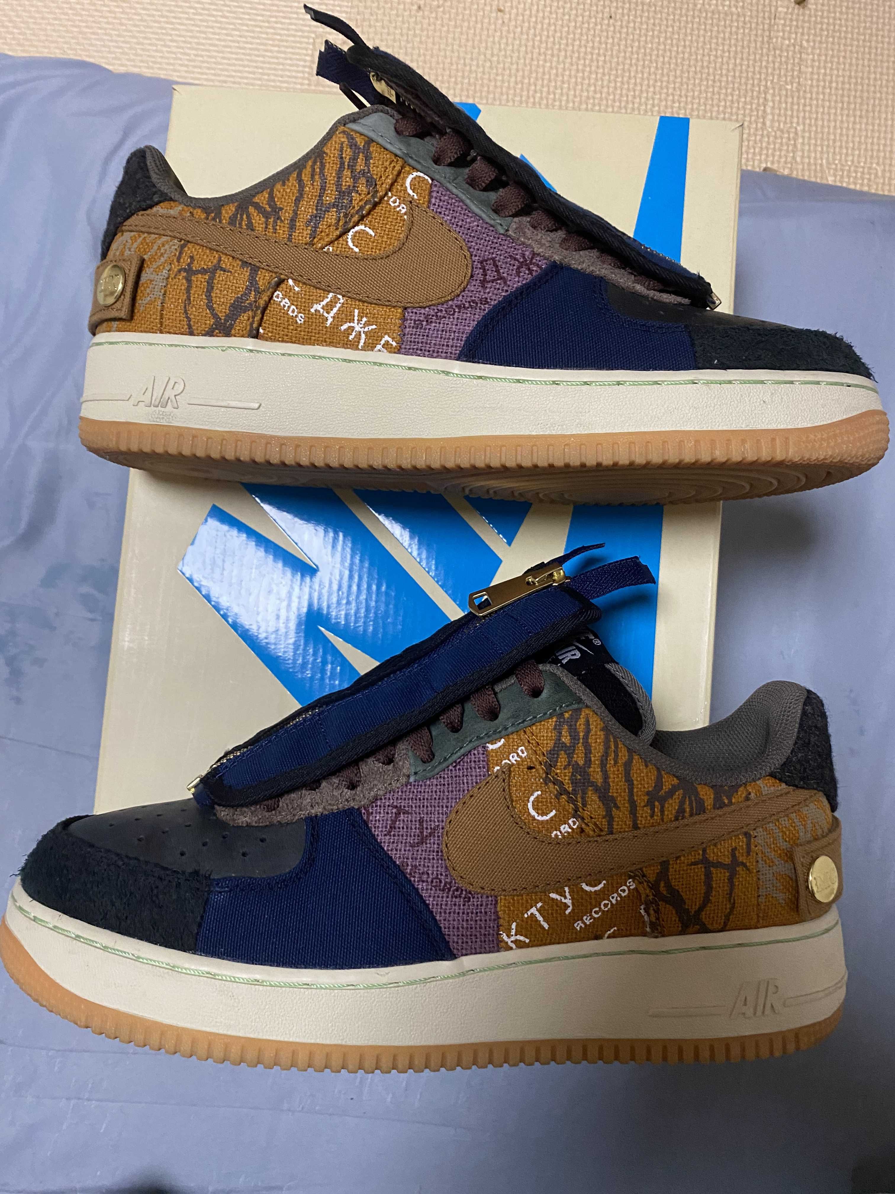 Travis Scott × Nike Air Force 1 Low Cactus Jack "Multi Color"