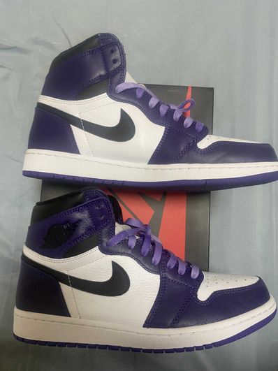 Nike Air Jordan 1 Retro High OG "Court Purple White/Black" (2020)