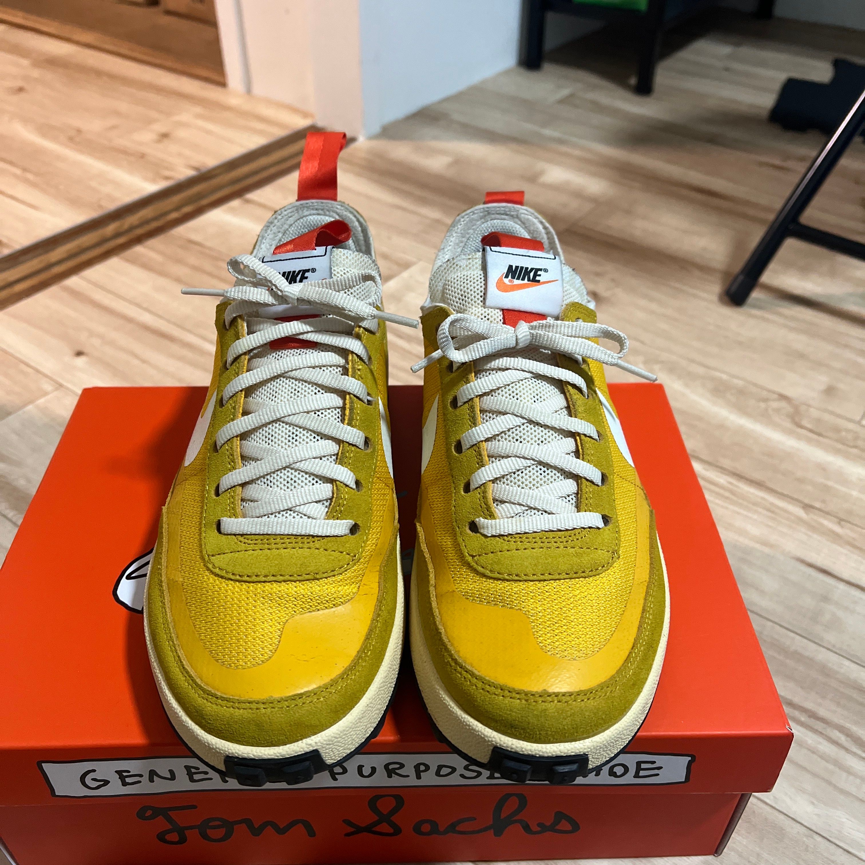 Tom Sachs × NikeCraft Women's General Purpose Shoe "Yellow / Archive"