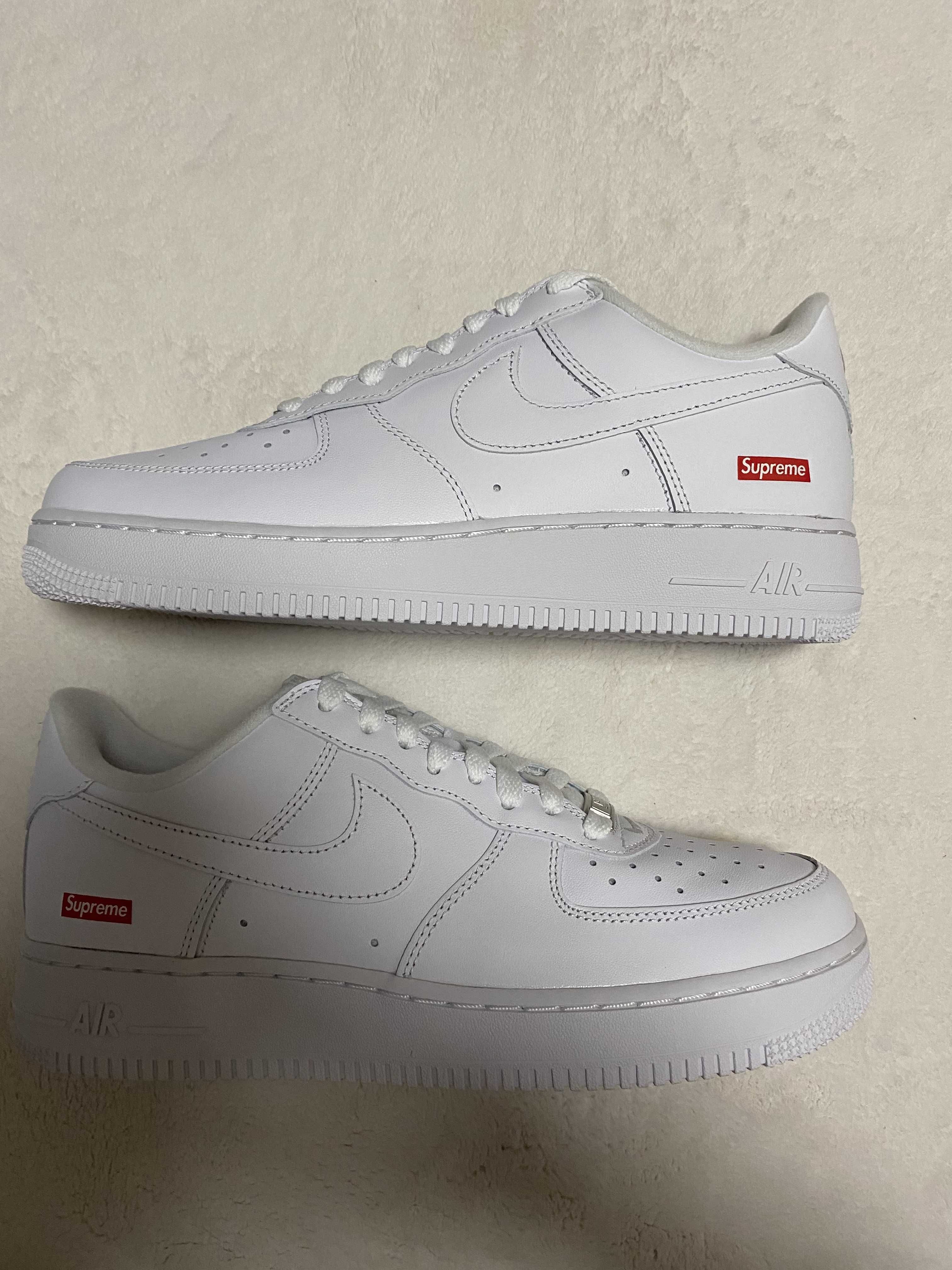 Supreme × Nike Air Force 1 Low "White"