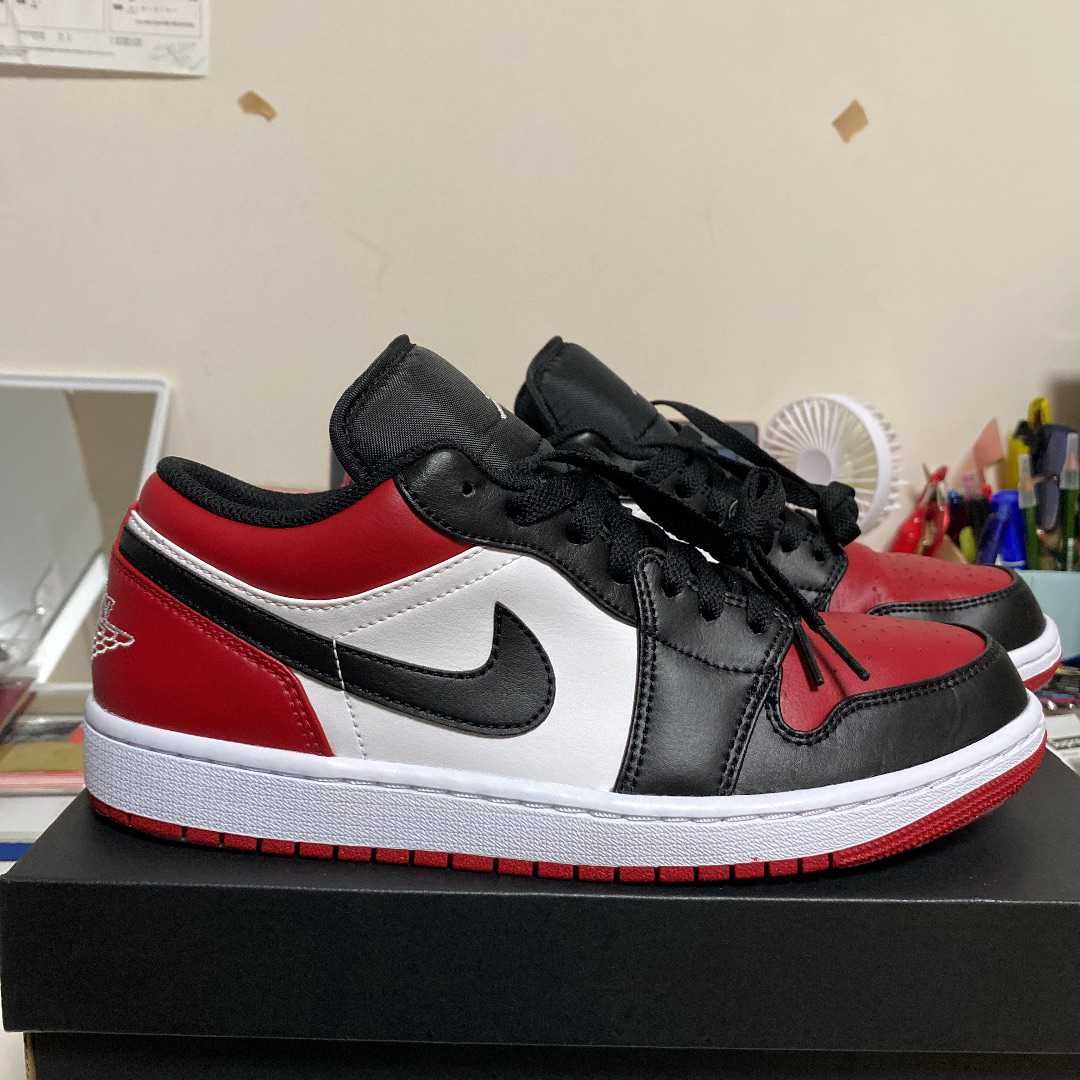Nike Air Jordan 1 Low "Bred Toe"